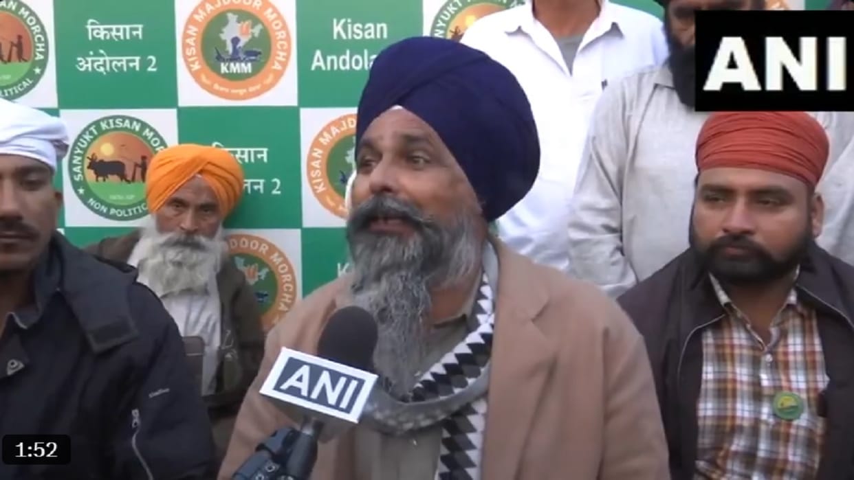 Farmers sitting at Shambhu border: Hunger strike enters 12th day, Pandher said - group will leave tomorrow