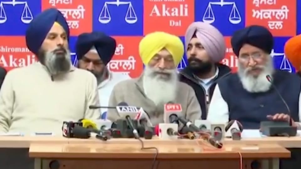 Akali Dal core committee meeting announced to contest municipal elections