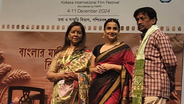Actress Vidya Balan at Kolkata International Film Festival shares deep bond connection with Bengal