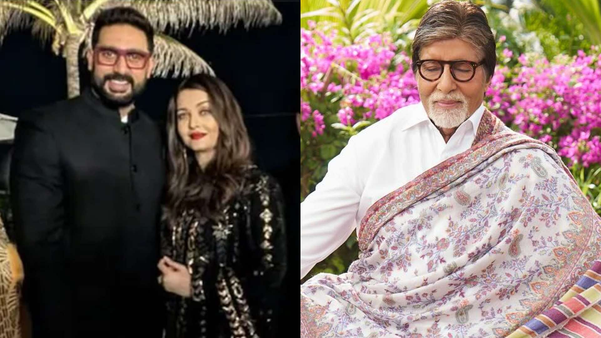 Big B Take A Dig Amid Abhishek Bachchan Aishwarya Rai Divorce Rumours  Amitabh Said There Is No Dearth Of Fools - Entertainment News: Amar Ujala -  Big B:'मूर्खों की कमी नहीं...,' अभिषेक-ऐश्वर्या