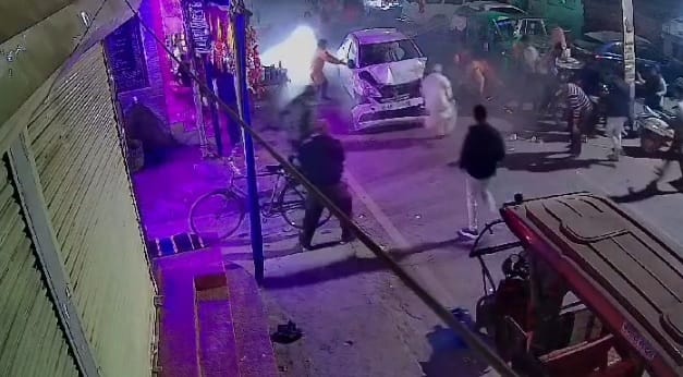 Bihar News: Car crushed many people in Patna; People caught the driver; Police engaged in investigation