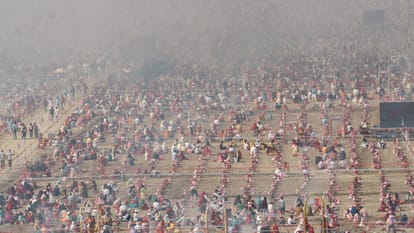 Vihangam devotees from 19 countries offered sacrifices kunds mantras reverberating know special