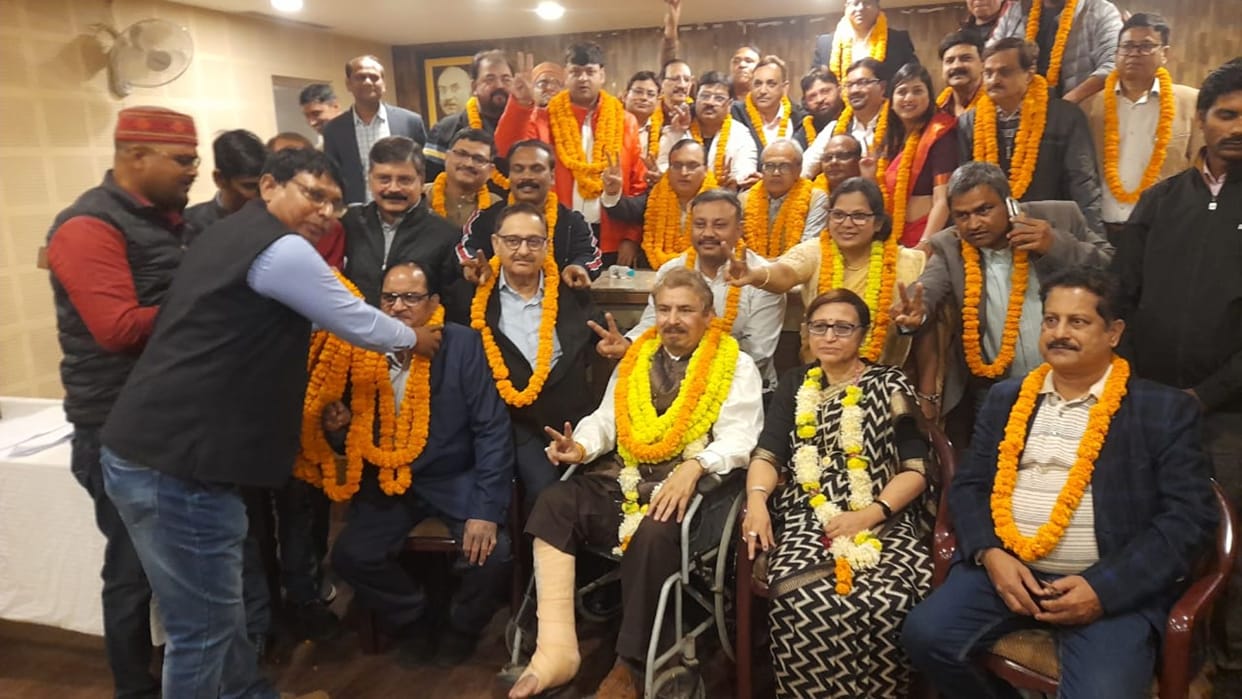 IMA election result declared: Dr. SP Singh became president Dr. Anurag Tandon elected president