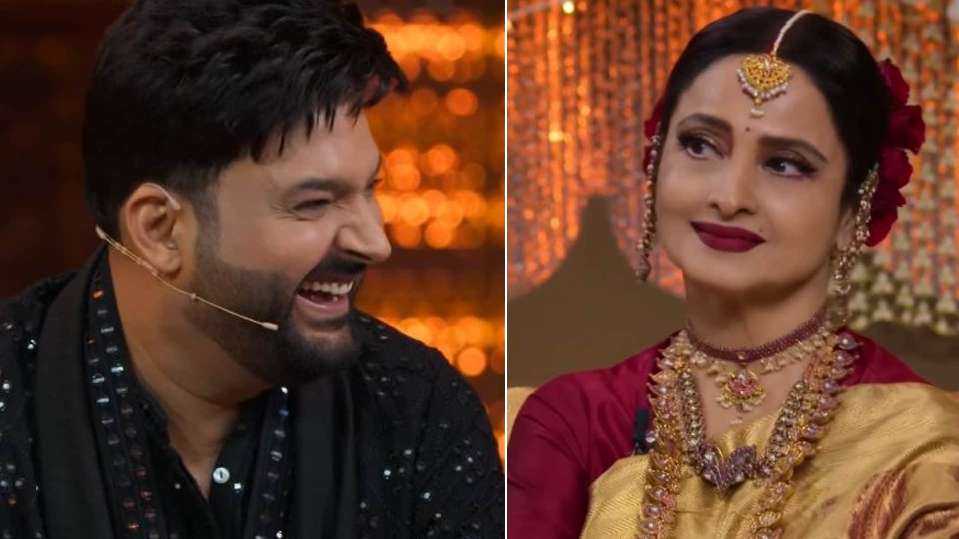 The Great Indian Kapil Show Rekha credits mom for her iconic looks applying her kohl lipstick secretly report