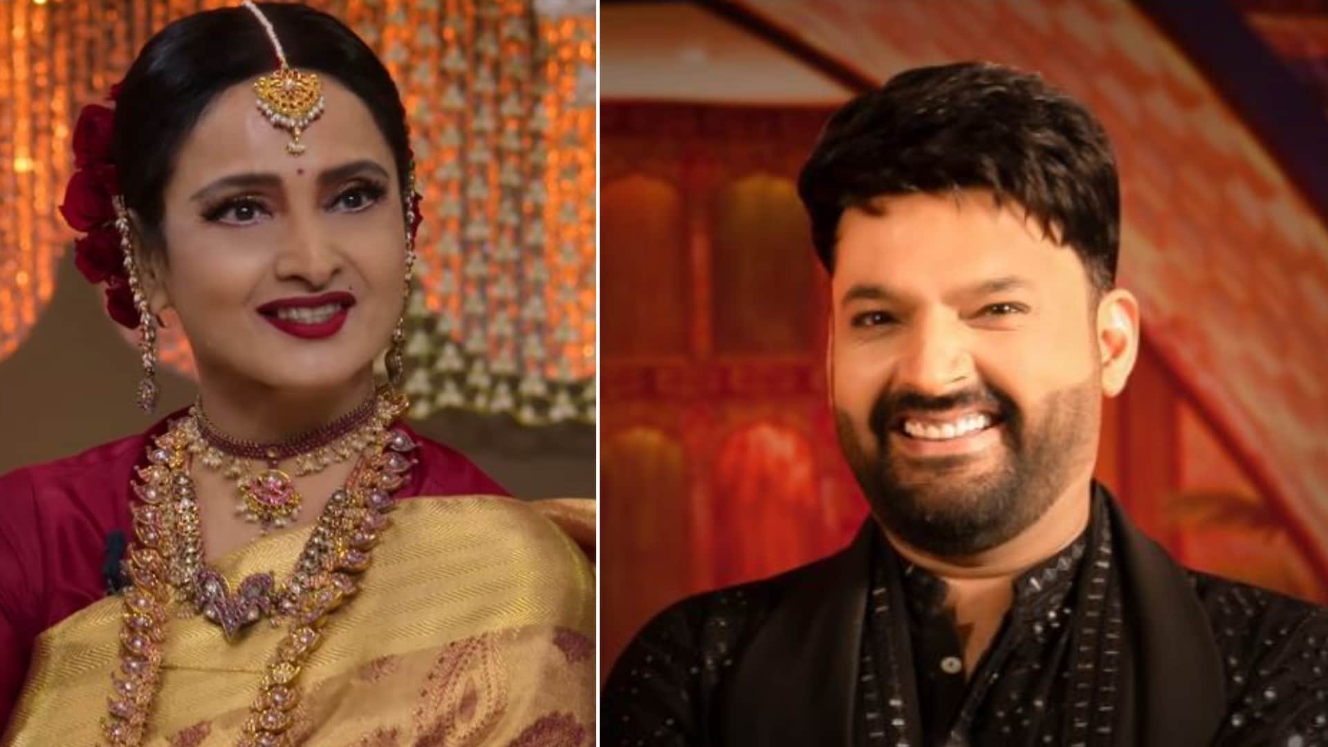 The Great Indian Kapil Show Rekha credits mom for her iconic looks applying her kohl lipstick secretly report