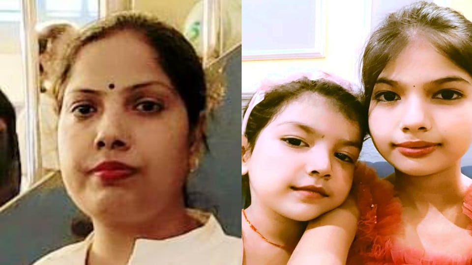 Husband killed his wife and two daughters in kasganj up news