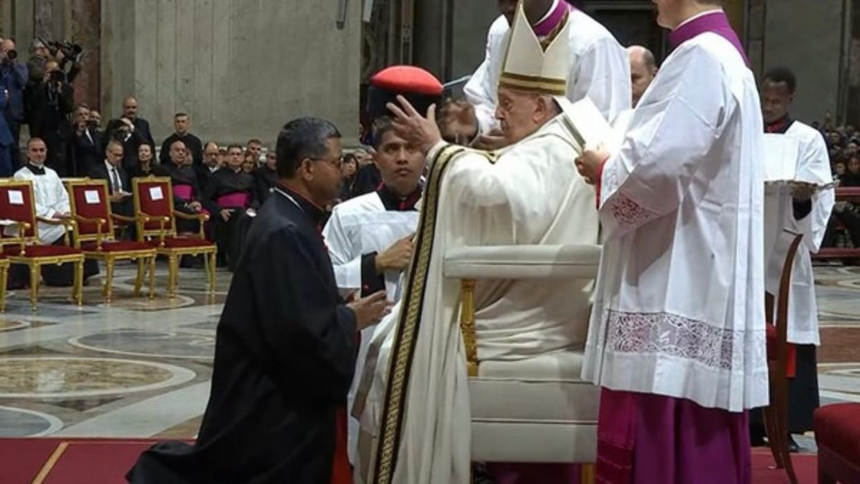 pm modi on indian priest elevation as cardinal by pope says Matter of great joy pride for country