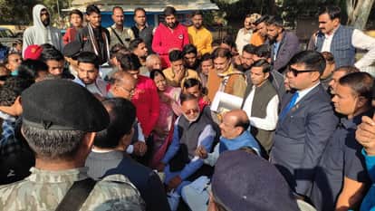 Bundi News: Om Birla met the city residents on the Naval Sagar lake, discussed about development of the city