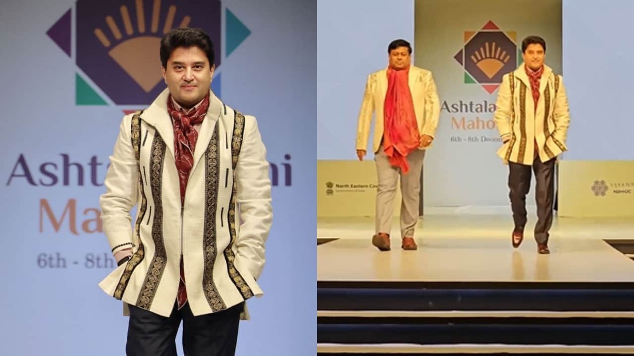 Ashtalakshmi Mahotsav Photos Jyotiraditya Scindia sukanta majumdar ramp walk in Bharat Mandapam