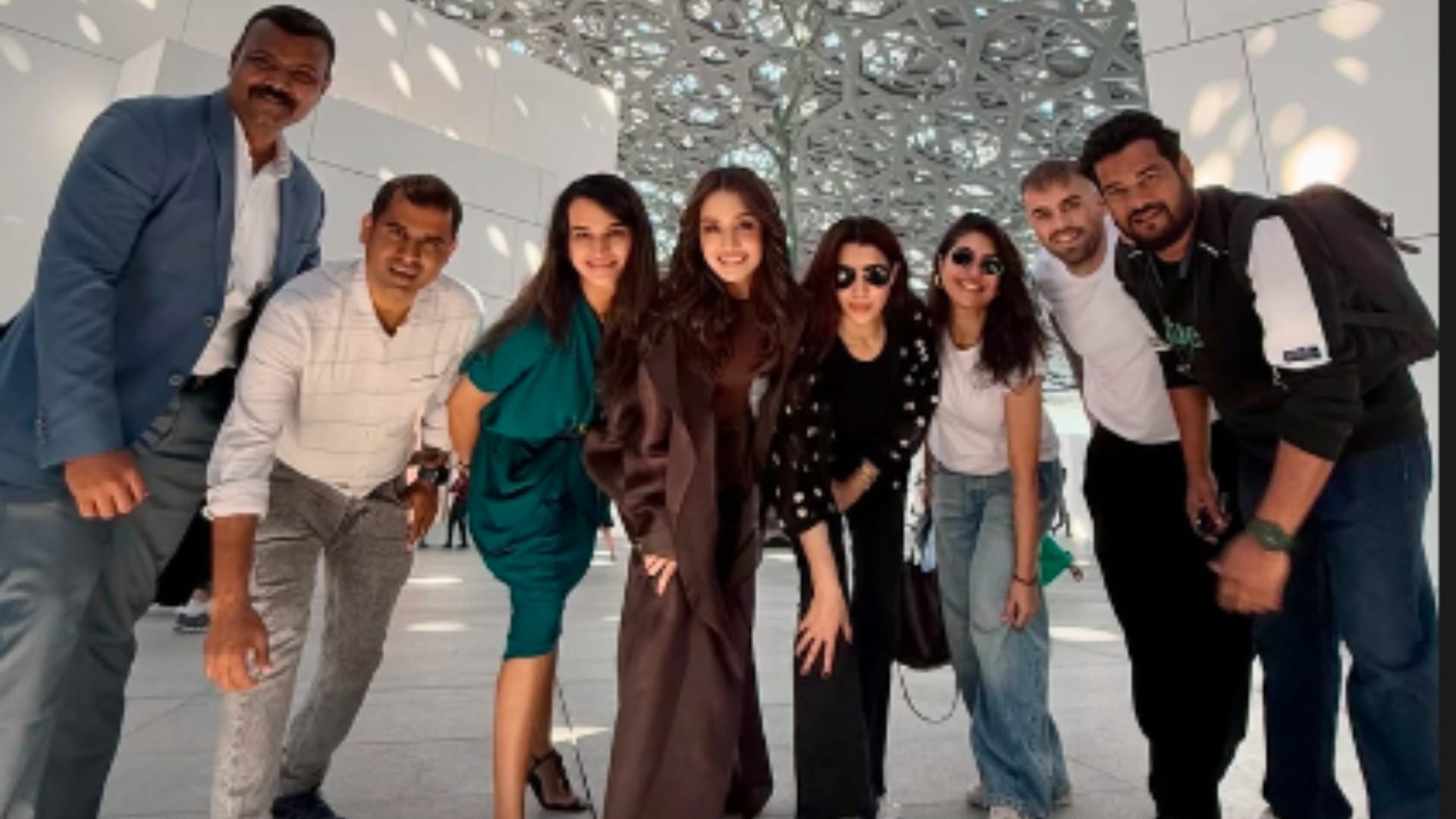 Shraddha Kapoor reached Abu Dhabi for holiday showed beautiful glimpses of the place in Brown Dress