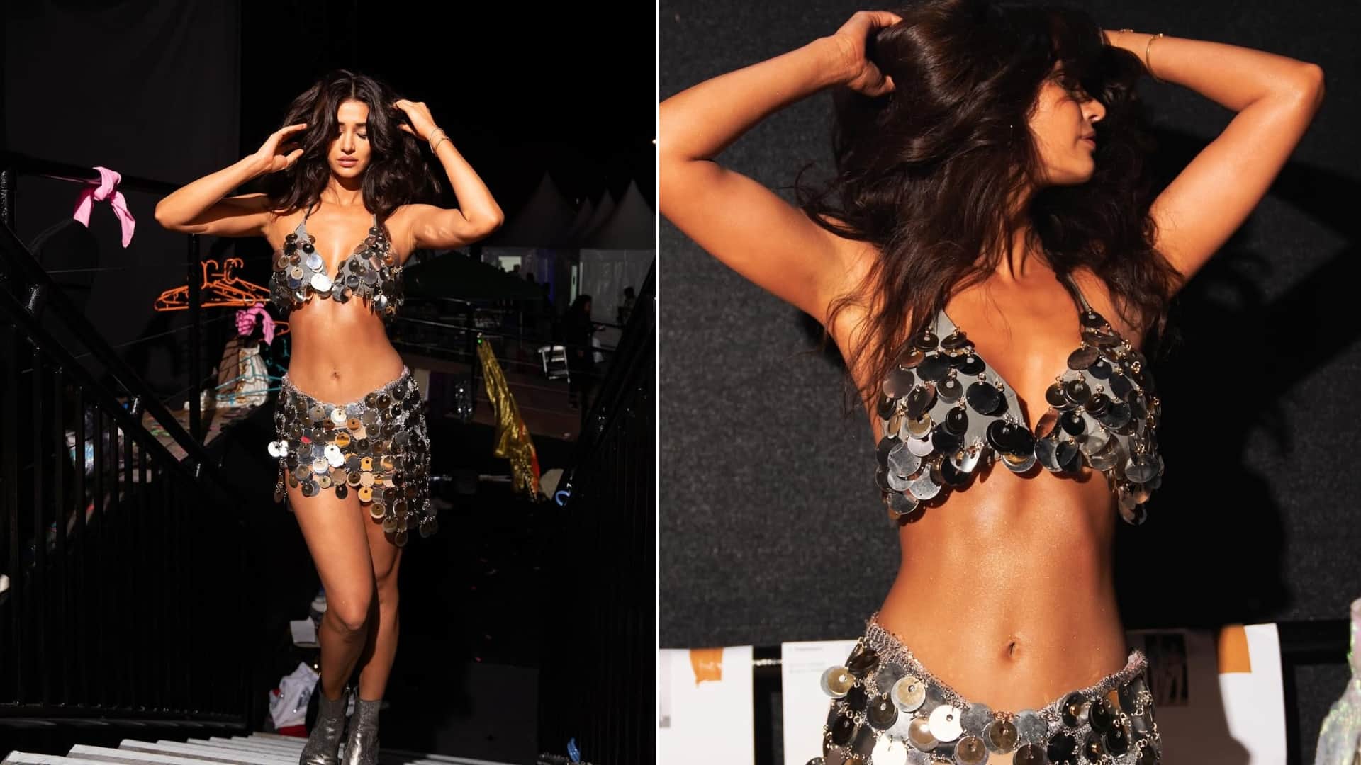 Disha Patani Copies BLACKPINK Star Lisa Outfit Viral Video goes viral on social media