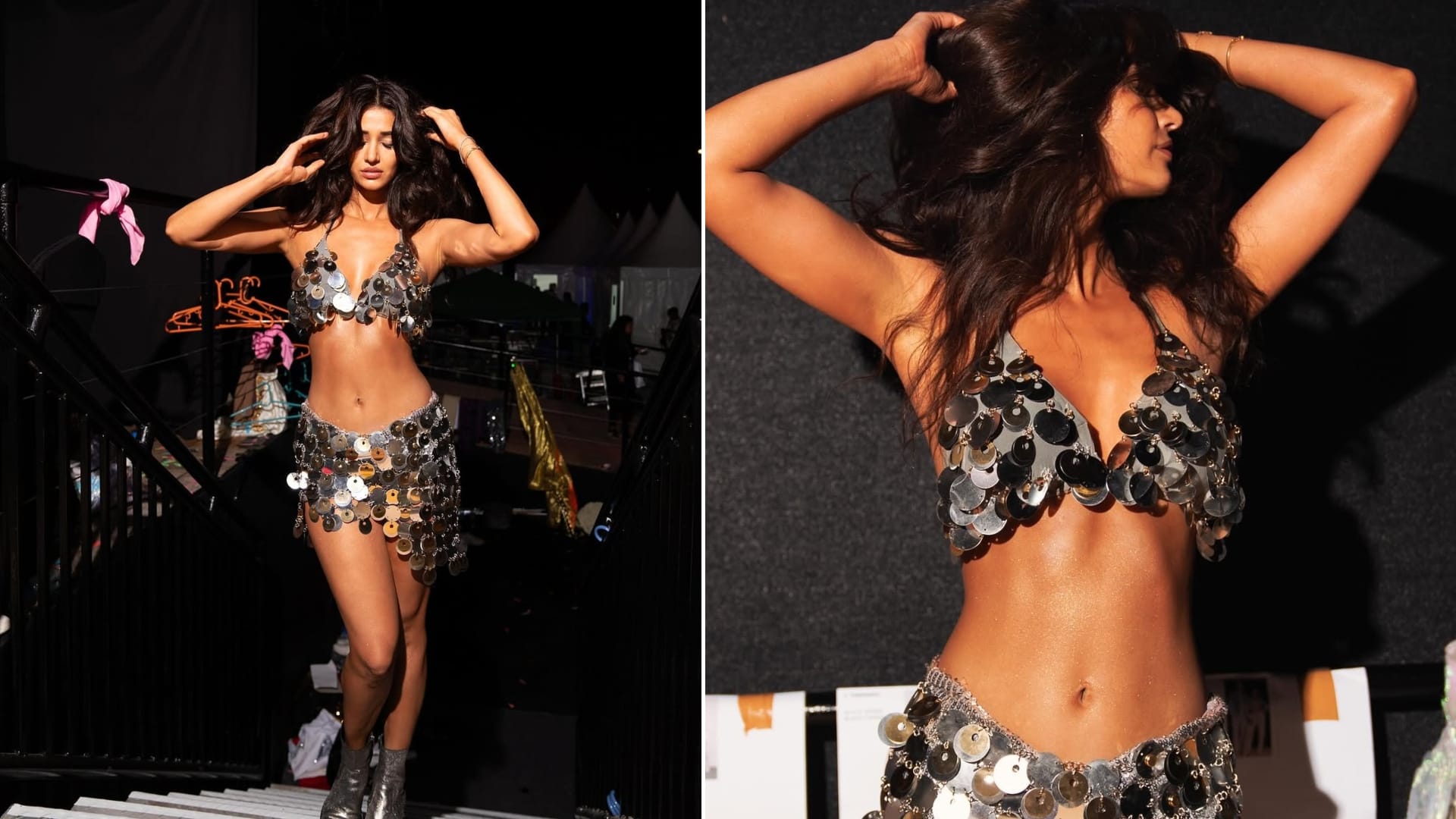 Disha Patani Copies BLACKPINK Star Lisa Outfit Viral Video goes viral on social media