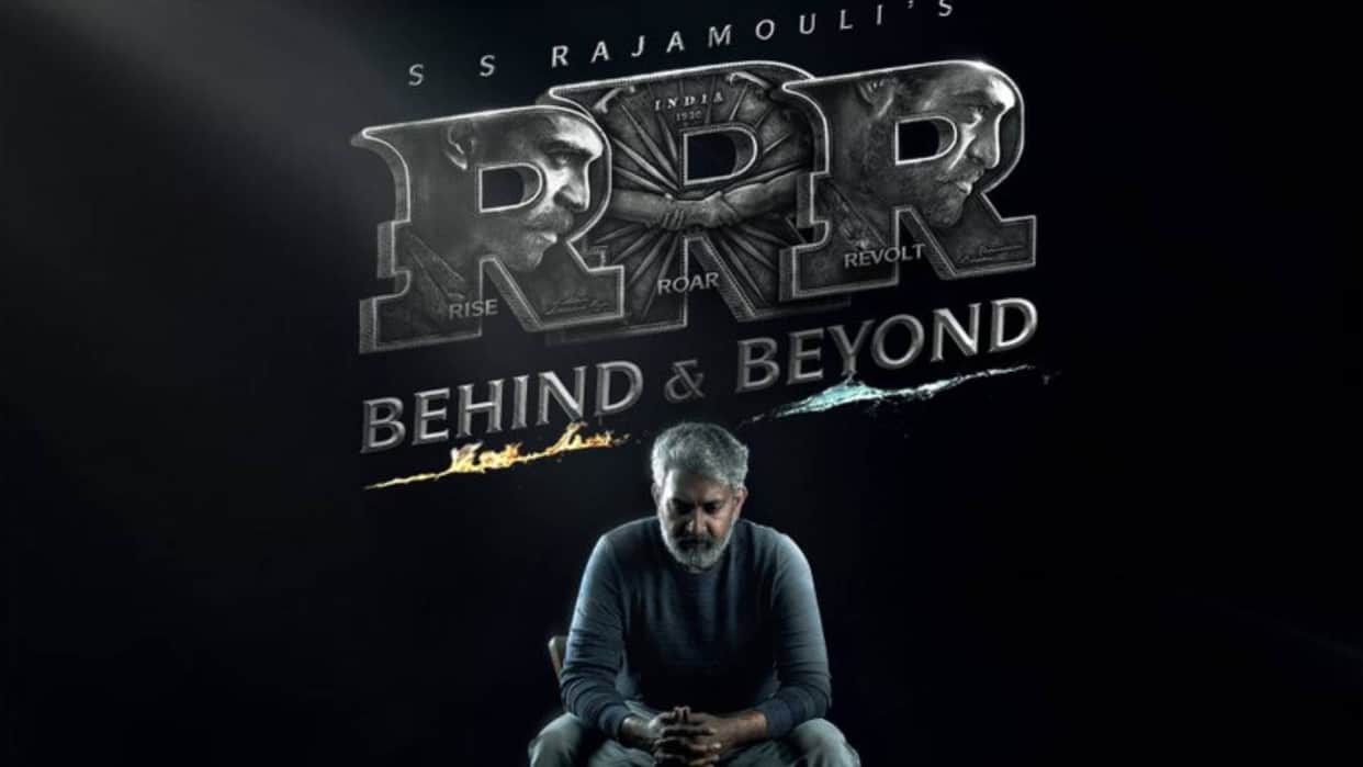 RRR Behind and Beyond documentary on ss rajamouli ram charan jr ntr Oscar winning film RRR release in december