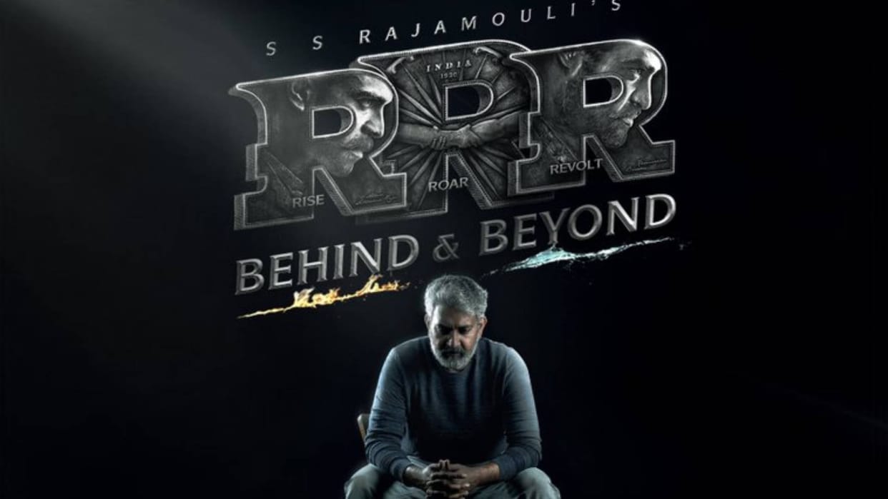 RRR Behind and Beyond documentary on ss rajamouli ram charan jr ntr Oscar winning film RRR release in december