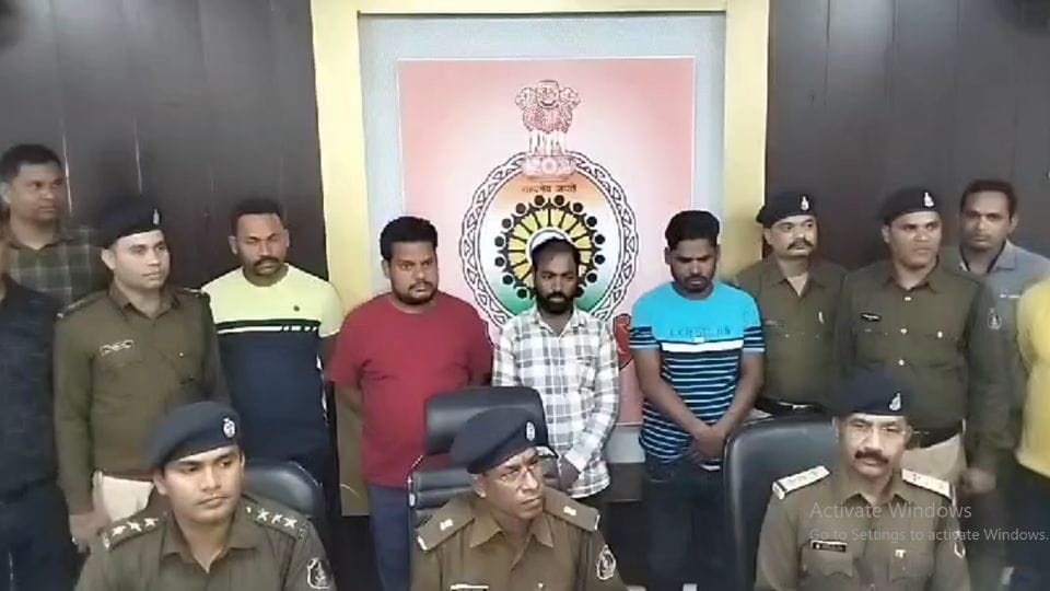 Police arrested four vicious accused who cheated lakhs in name of job placement in Bilaspur