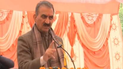 मुख्यमंत्री सुखविंद्र सिंह सुक्खू