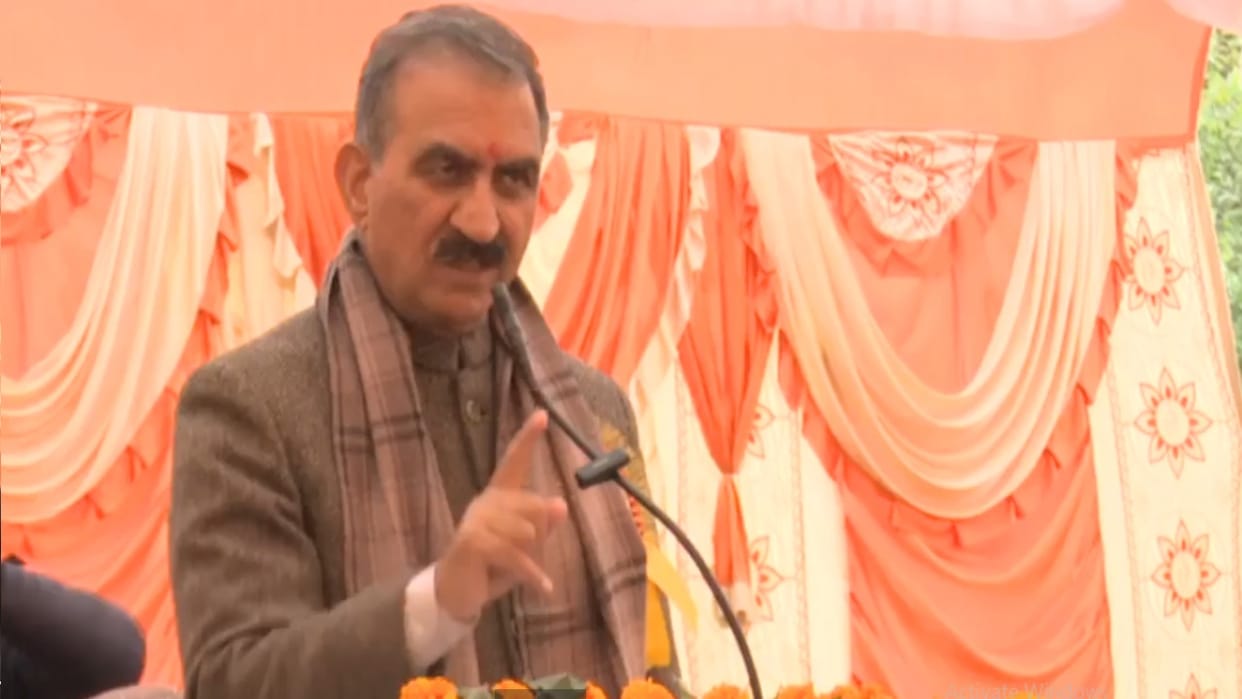cm Sukhwinder Singh Sukhu launched a verbal attack on the BJP