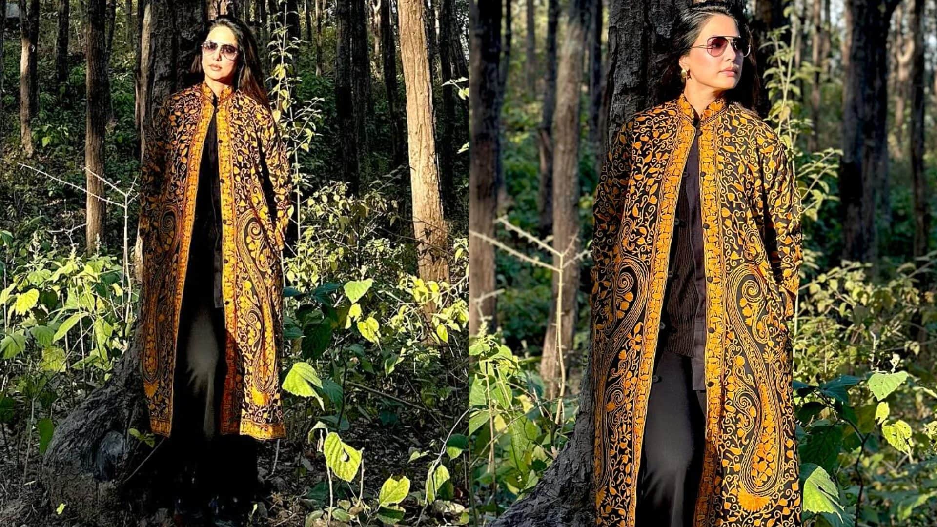 Winter Fashion Tips inspired by hina khan