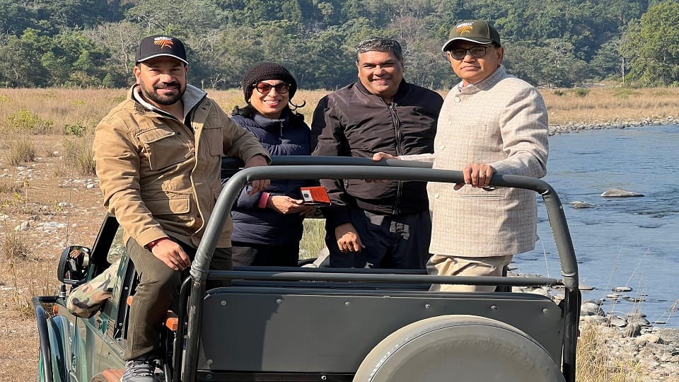 Chief Justice Sanjeev Khanna saw tigers and elephants while on a jungle safari in Corbett Tiger Reserve