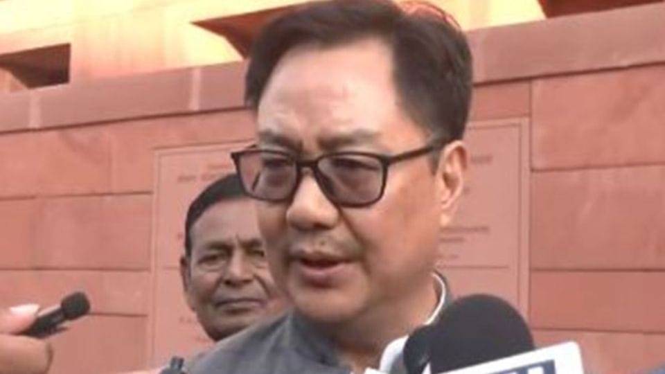 Kiren Rijiju says If Congress leaders want to destroy India to defeat PM Modi not be able to succeed