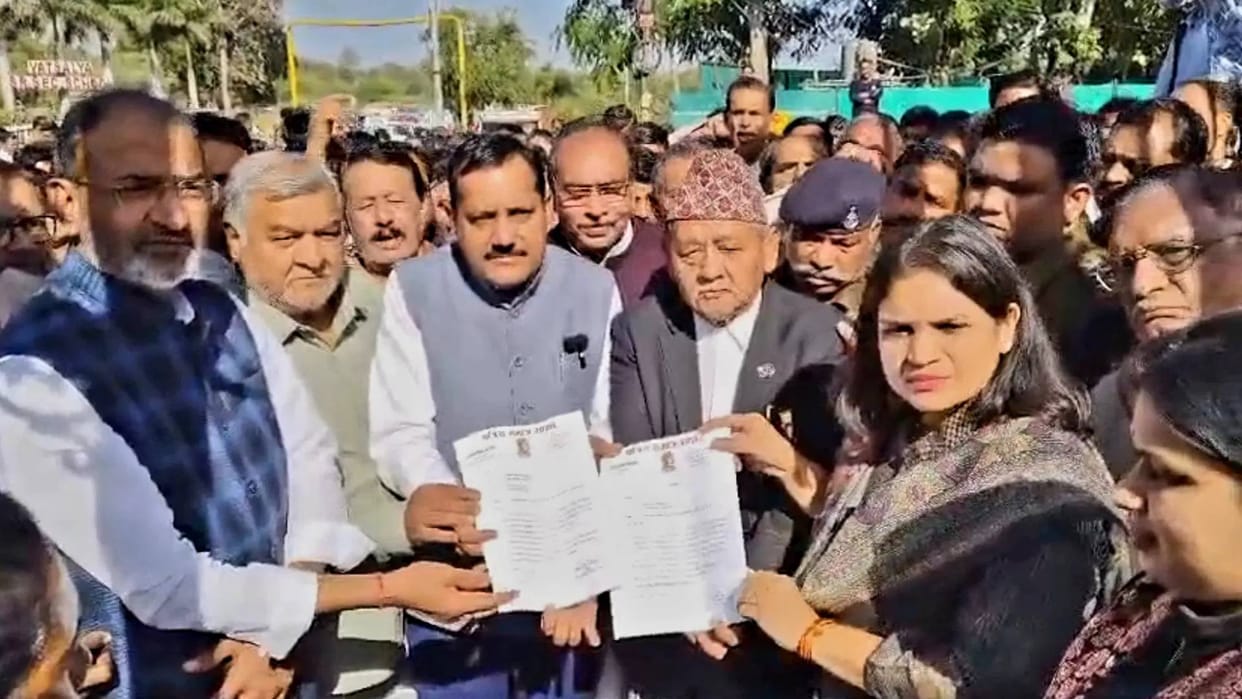 Sagar Kshatriya community submitted memorandum regarding installation of Maharana Pratap statue