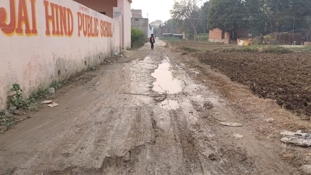 The system is under question, claims failed water keeps accumulating on the main road due to leakage of water