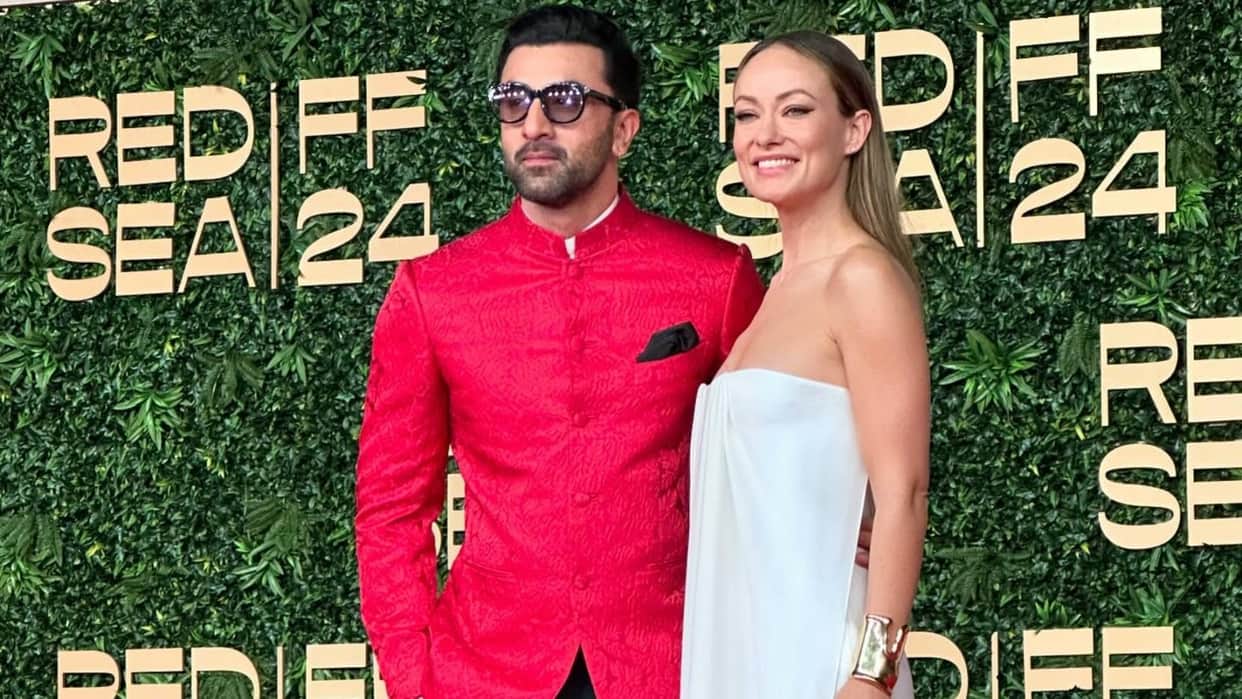 Ranbir Kapoor Olivia Wilde spotted together in Red Sea International Film Festival