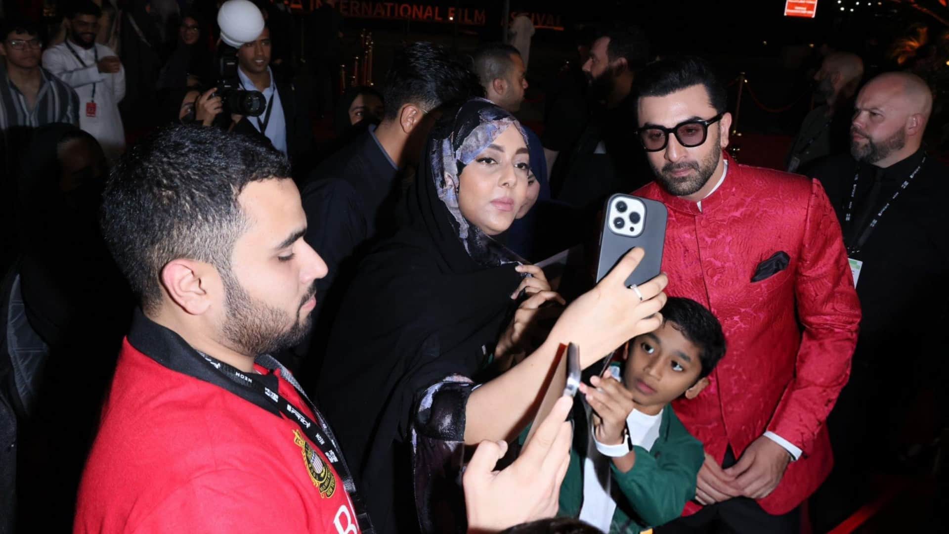 Ranbir Kapoor Olivia Wilde spotted together in Red Sea International Film Festival