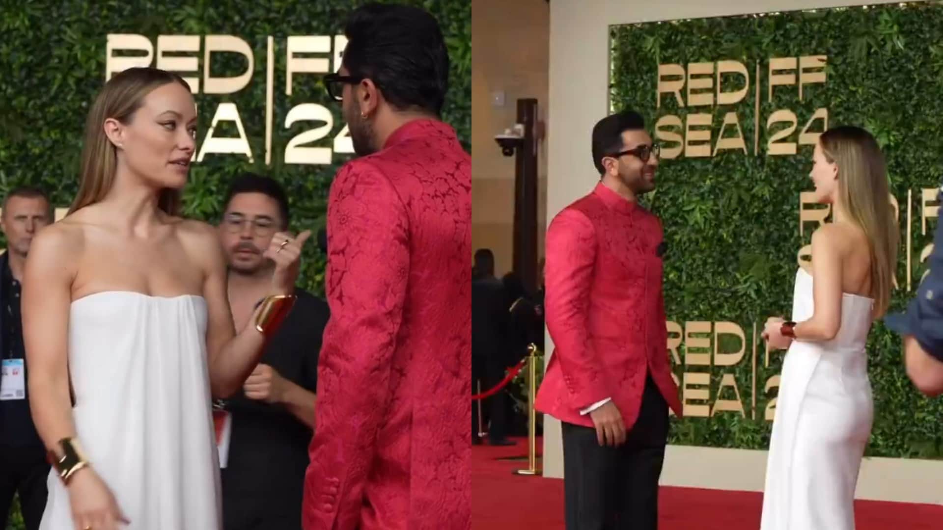 Ranbir Kapoor Olivia Wilde spotted together in Red Sea International Film Festival