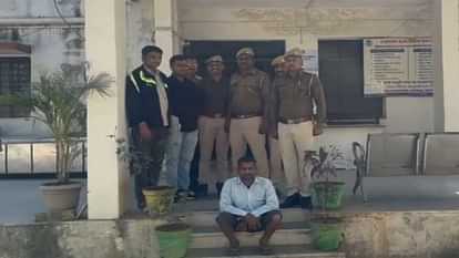 Sirohi News: Cousin murdered in dispute over finding a way out of the farm, police arrested absconding accused