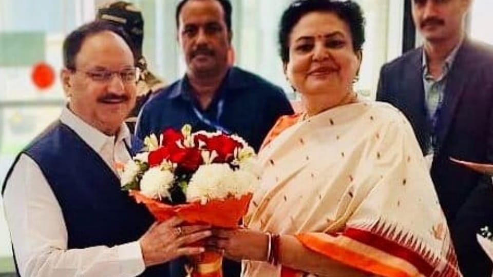 Bharatiya Janata Party made Rekha Sharma candidate for Haryana Rajya Sabha elections