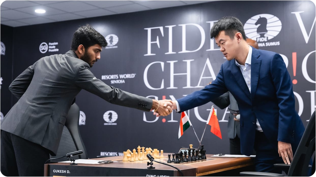 Indian GM D Gukesh suffered a setback in the 12th game in World Chess Championship losing to Ding Liren