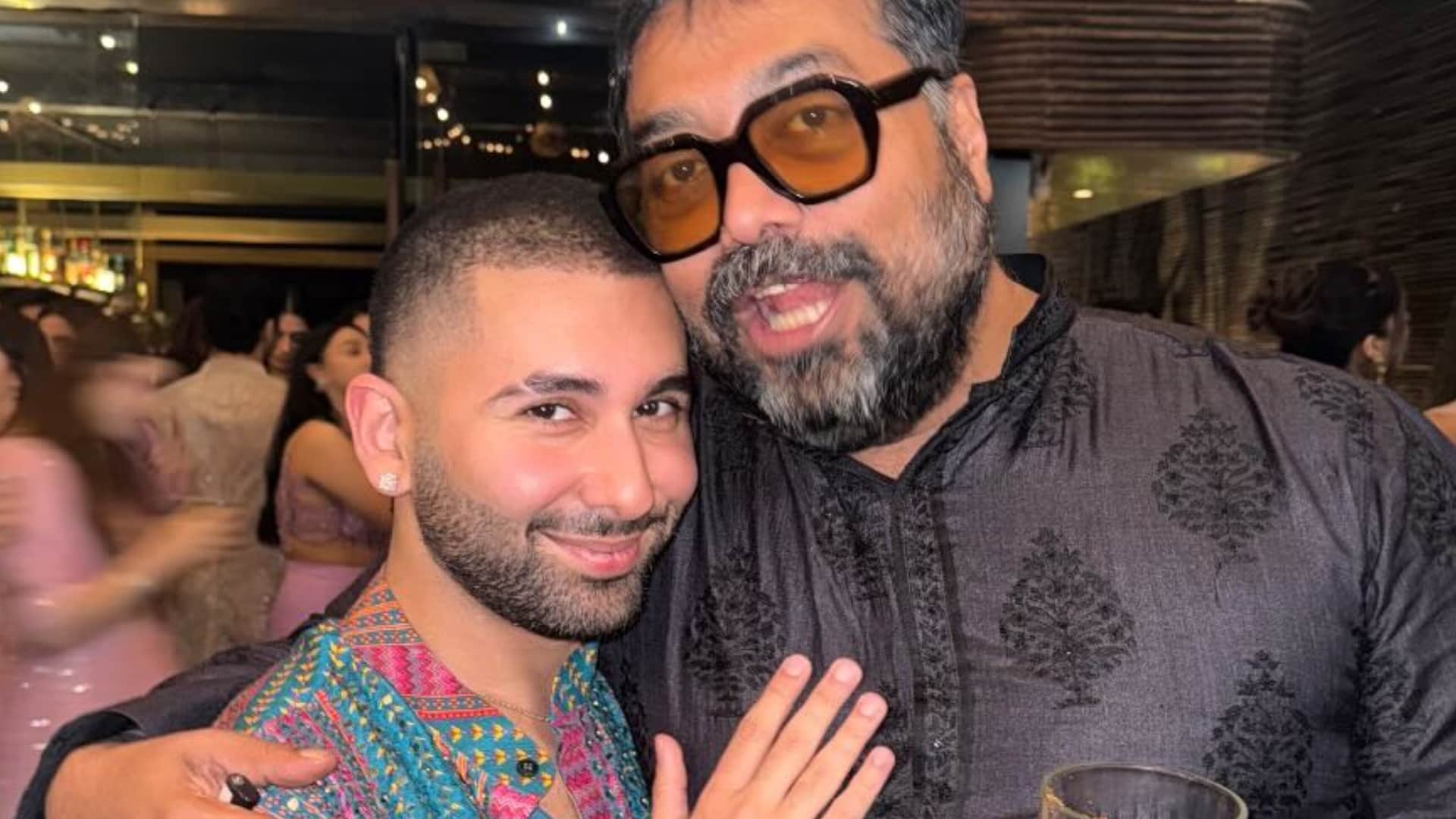 Orry At Director Anurag kashyap Daughter Aaliyah Kashyap Pre Wedding Cocktail Party