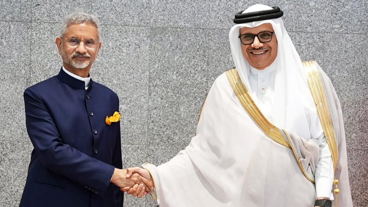 India-Bahrain meeting: EAM Jaishankar expressed deep concern over the Gaza conflict, India is with peace