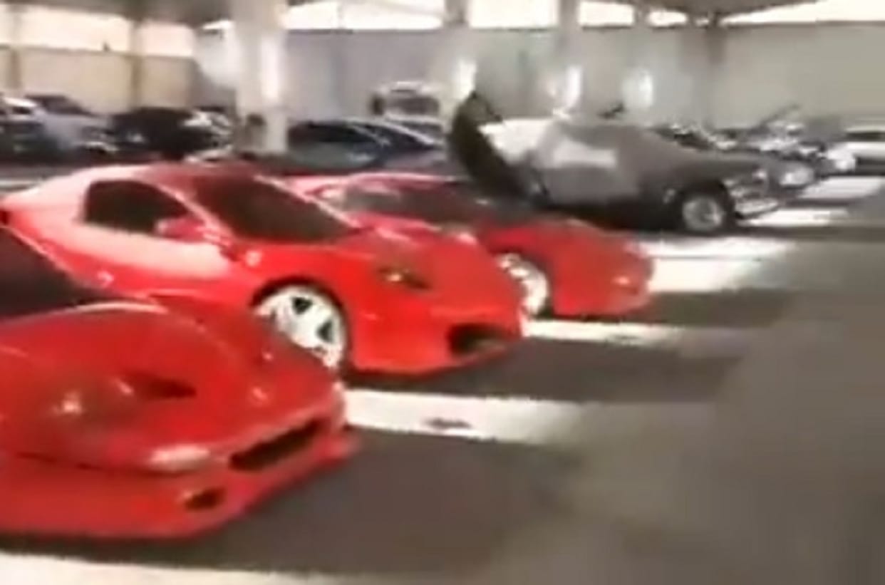 Syrian President Bashar Al Assad Car Collection ultra-secret luxury car garage