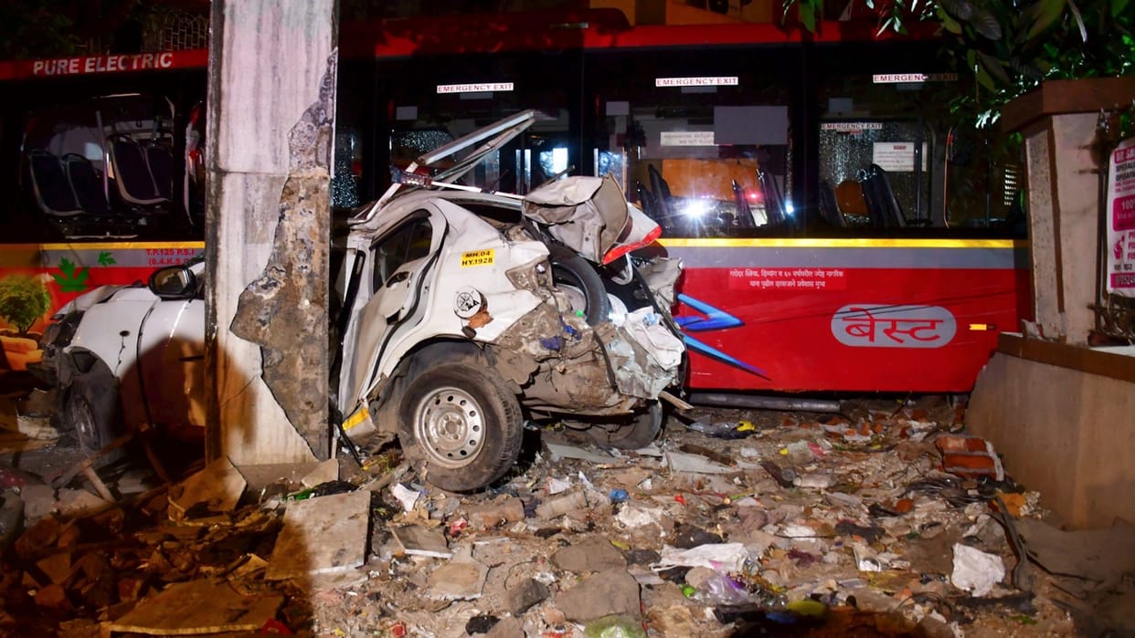 Big revelation in Kurla BEST Bus accident, the bus entered the crowd at a speed of 46 km per hour