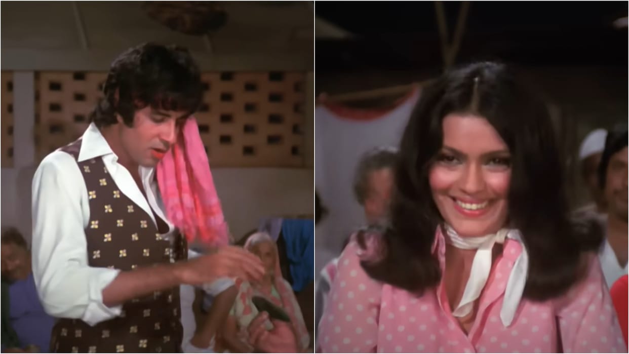 Zeenat Aman shares memories of Don song Khaike Paan Banaraswala with Amitabh Bachchan Ranveer Singh reacts
