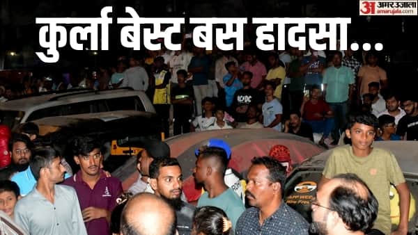 Mumbai Kurla BEST Bus brake fail Photos eyewitness bus was swerving Accident Casualties Hindi News