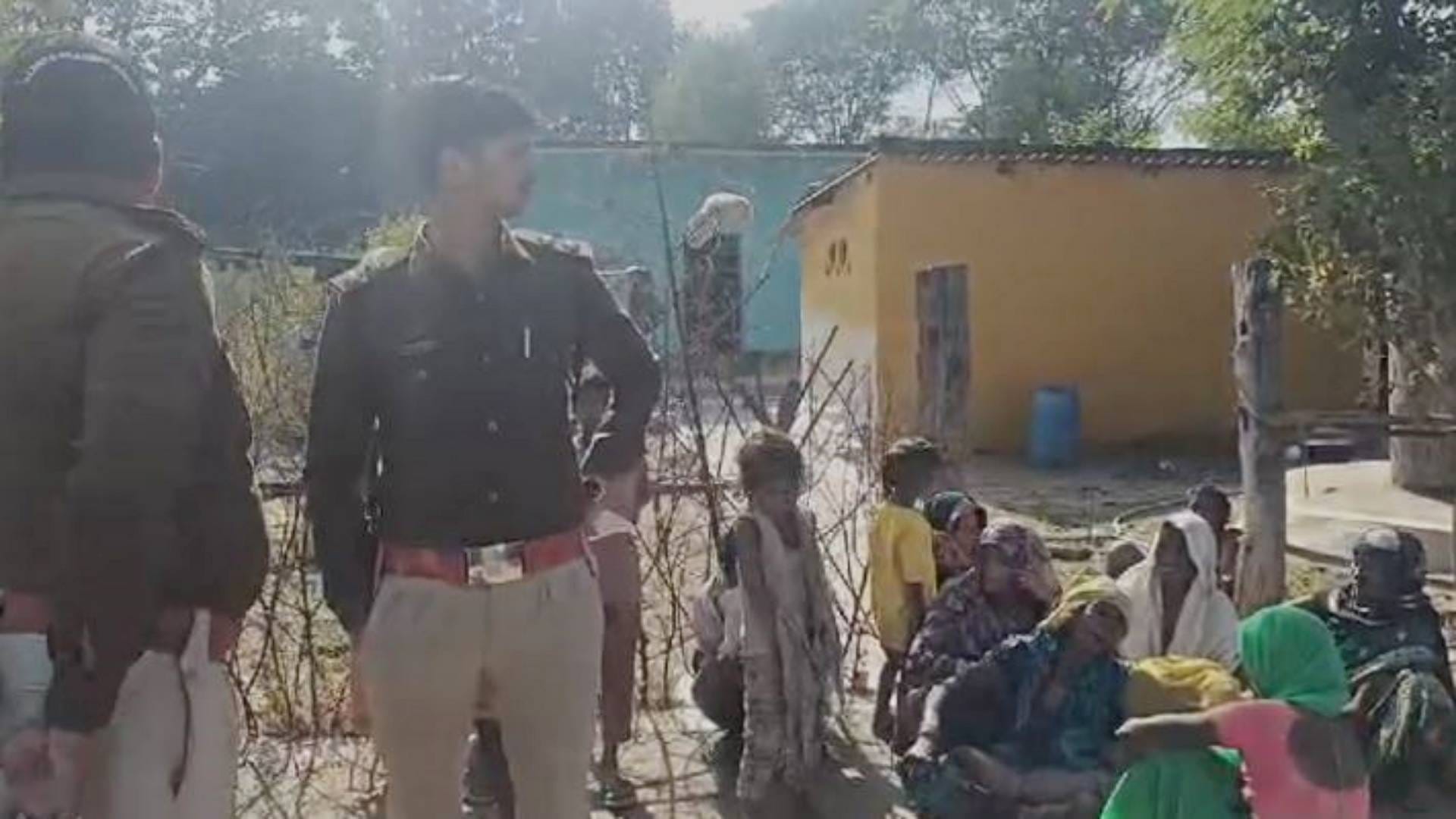 Shahdol two-year-old child was trampled by matador innocent child was playing on road he was only son