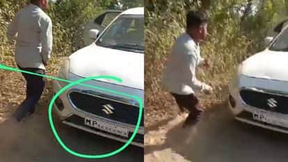 Mandsaur Attempt of kidnapping at gunpoint villagers confronted and saved victim