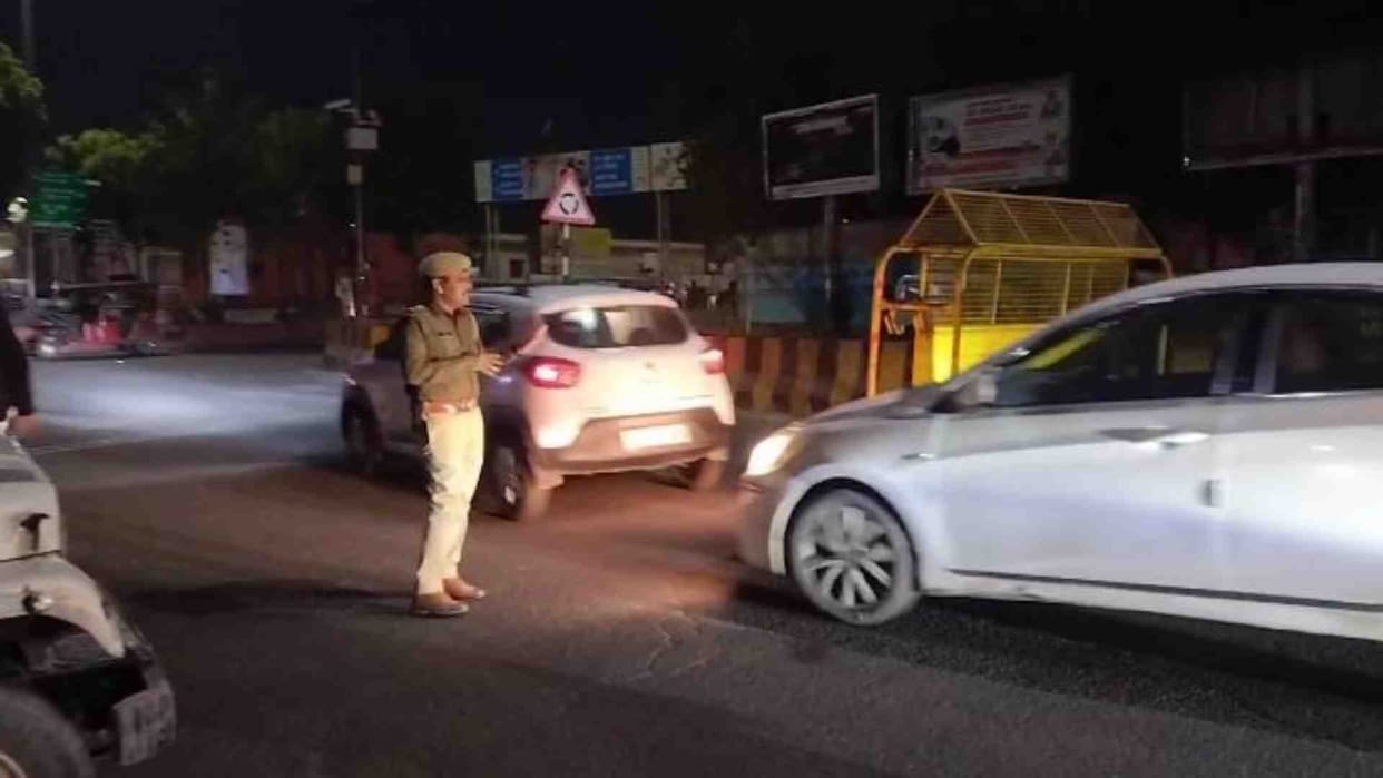Ajmer: Video made by chasing the car of Assembly Speaker Vasudev Devnani