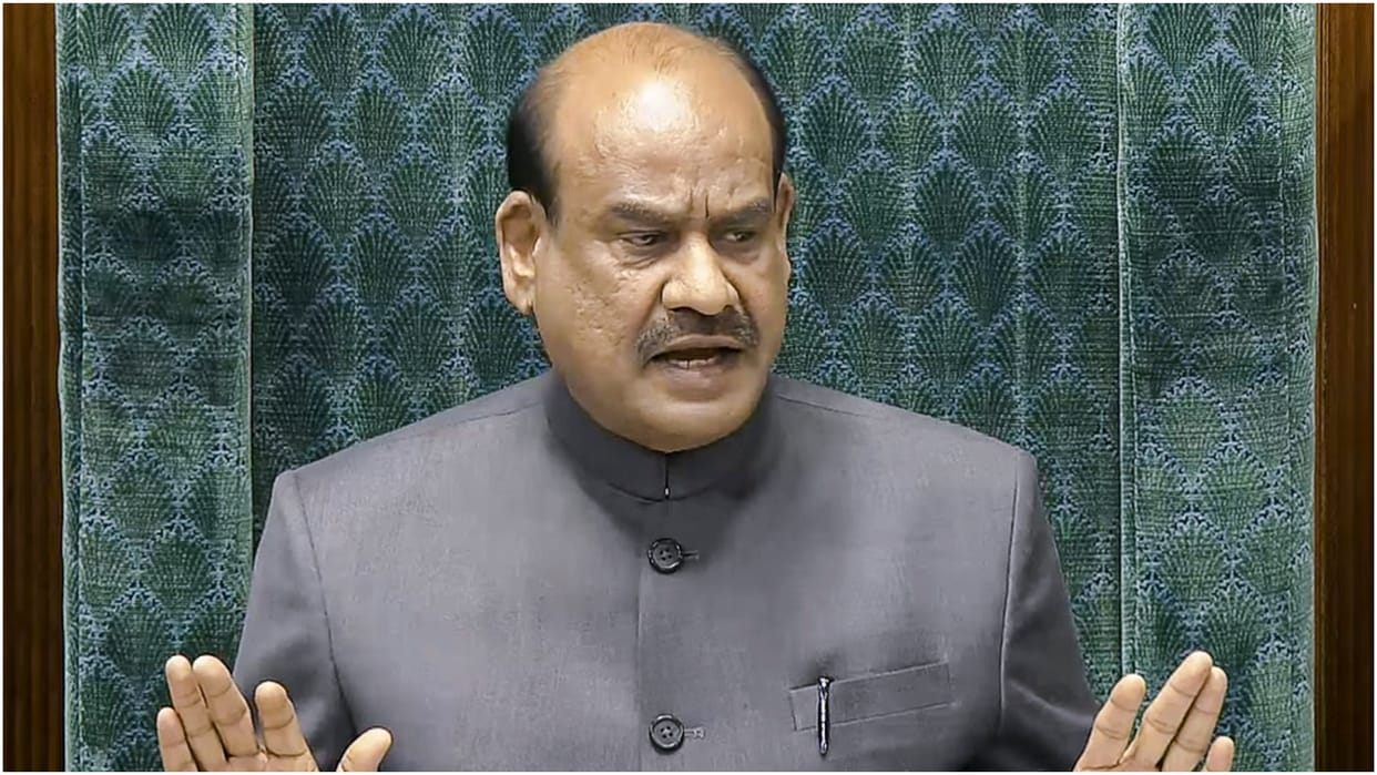 lok sabha speaker om birla will not attend house till no confidence motion decision