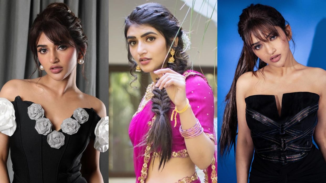 pushpa 2 actress Sreeleela easy and simple Hair Style disprj