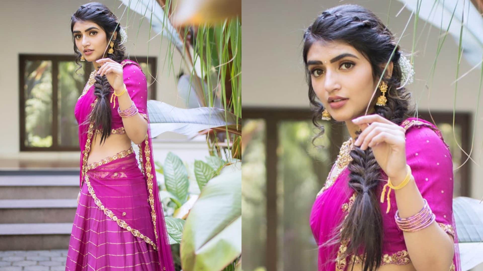 pushpa 2 actress Sreeleela easy and simple Hair Style disprj