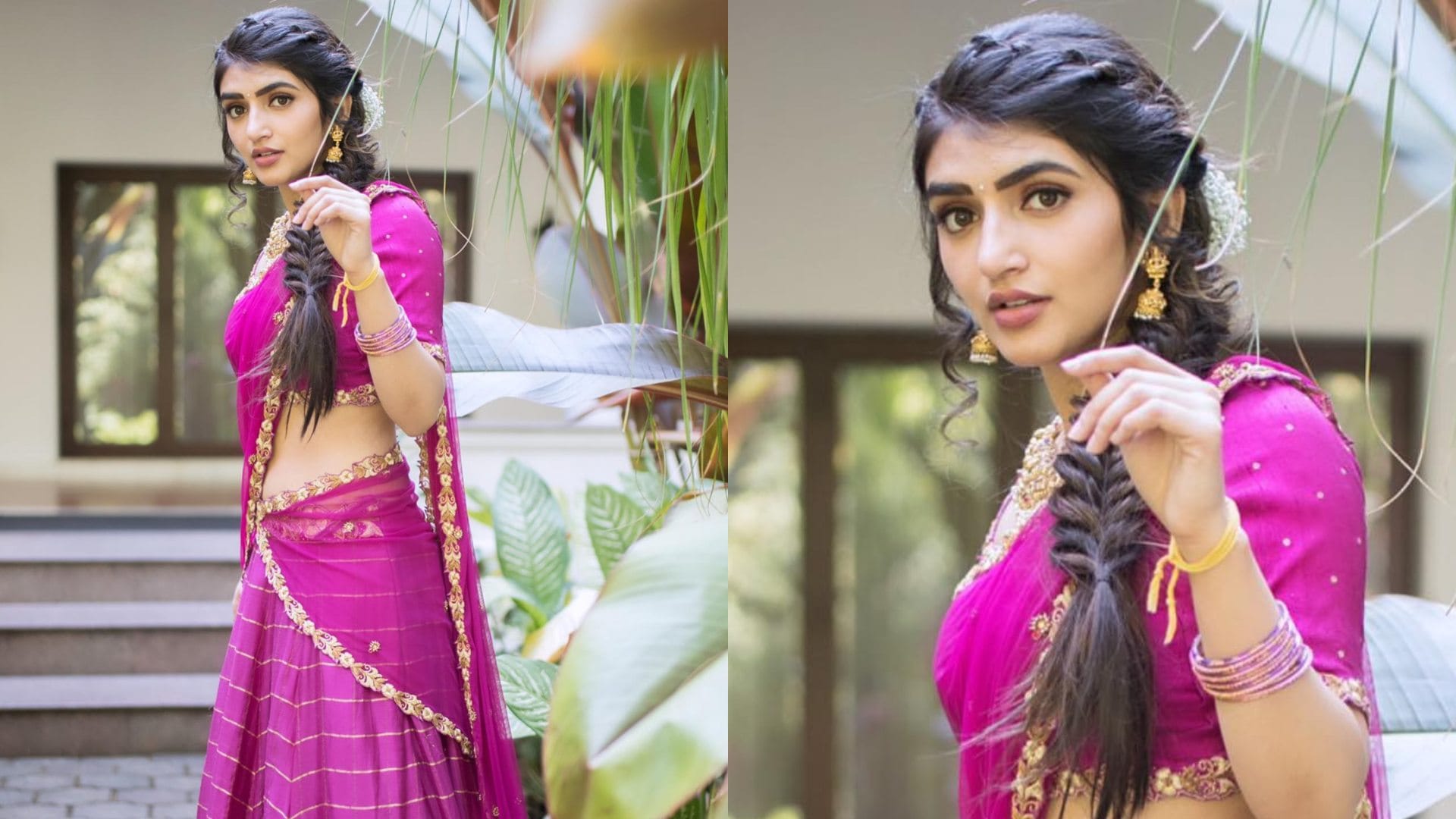 pushpa 2 actress Sreeleela easy and simple Hair Style disprj