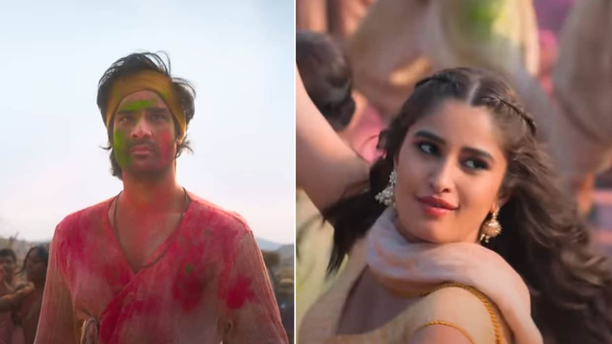 Ajay Devgn Shares Teaser Of Rasha Thadani Aaman Devgan Azaad First Song Birangay full song out Tommorrow