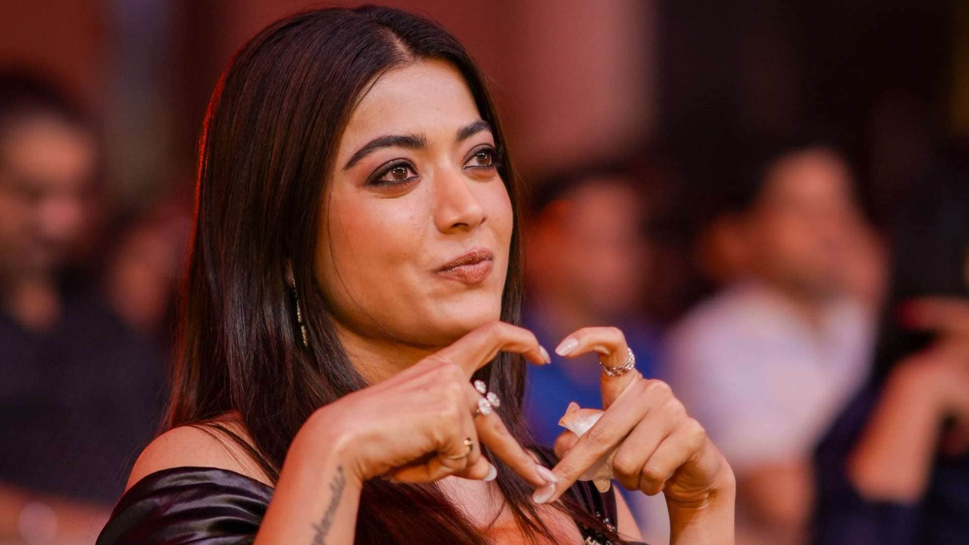 Allu Arjun Case Rashmika Mandanna shocked by actor arrest pushpa 2 actress reaction viral on social media