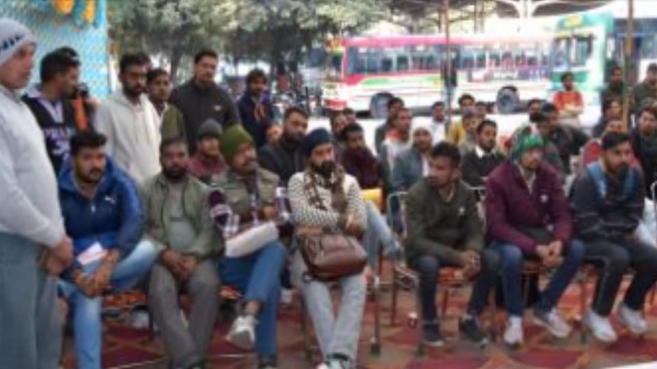 Qualification is 8th pass, post graduates came for recruitment