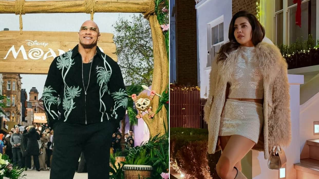 Dwayne Johnson aka Rock Expresses Admiration for Bollywood And actress Priyanka Chopra report