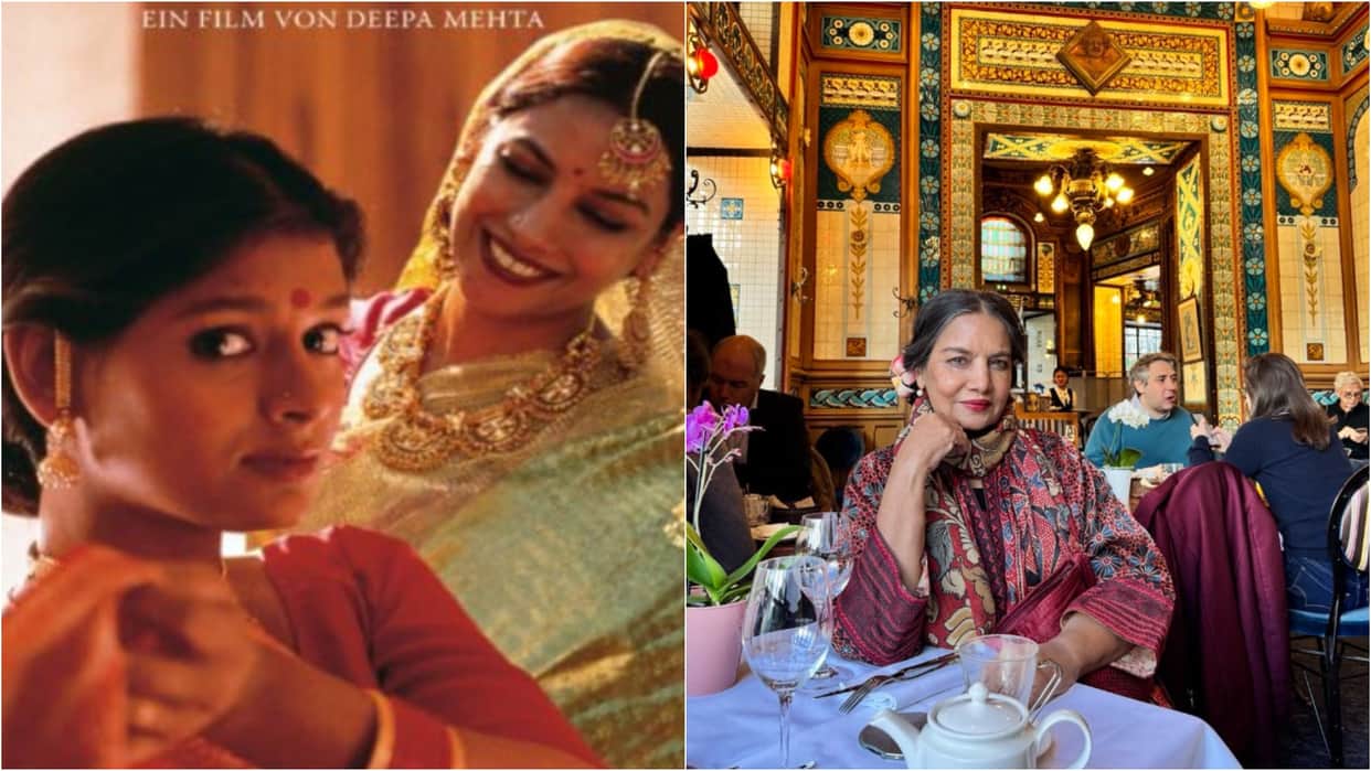 Shabana Azmi recalled shooting lovemaking scenes with Nandita Das In Movie Fire It was very difficult